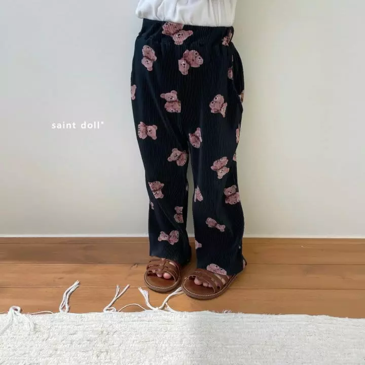 Saint Doll - Korean Children Fashion - #Kfashion4kids - Wrinkle Bear Pants