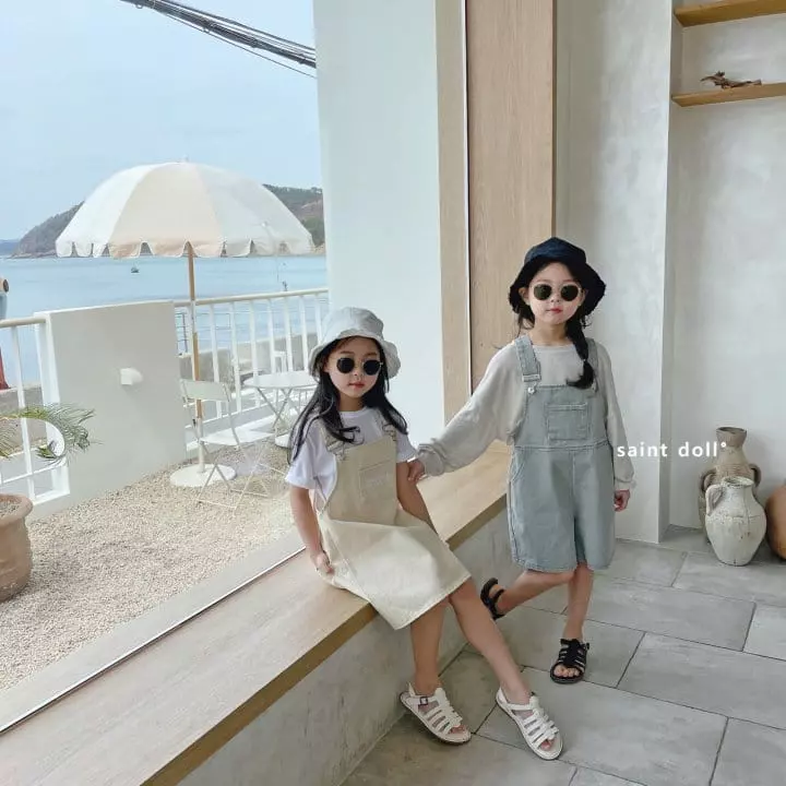 Saint Doll - Korean Children Fashion - #Kfashion4kids - Miu Dungaress One-piece - 8