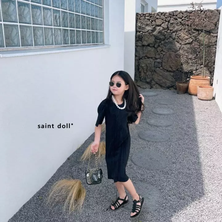 Saint Doll - Korean Children Fashion - #Kfashion4kids - Pleats One-piece - 7