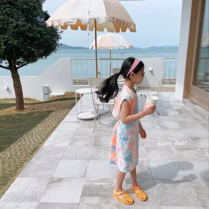 Saint Doll - Korean Children Fashion - #Kfashion4kids - Water Paint One-piece - 5