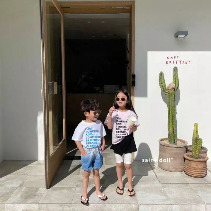 Saint Doll - Korean Children Fashion - #childofig - English Paint Tee with Mom - 10