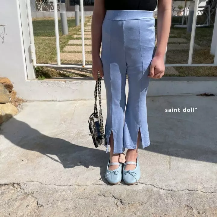 Saint Doll - Korean Children Fashion - #childofig - Clarang Slit Wide Pants - 11