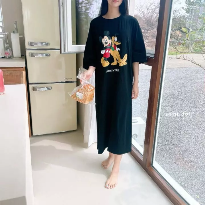 Saint Doll - Korean Children Fashion - #childofig - Mickey And Goophy One-piece with Mom - 10