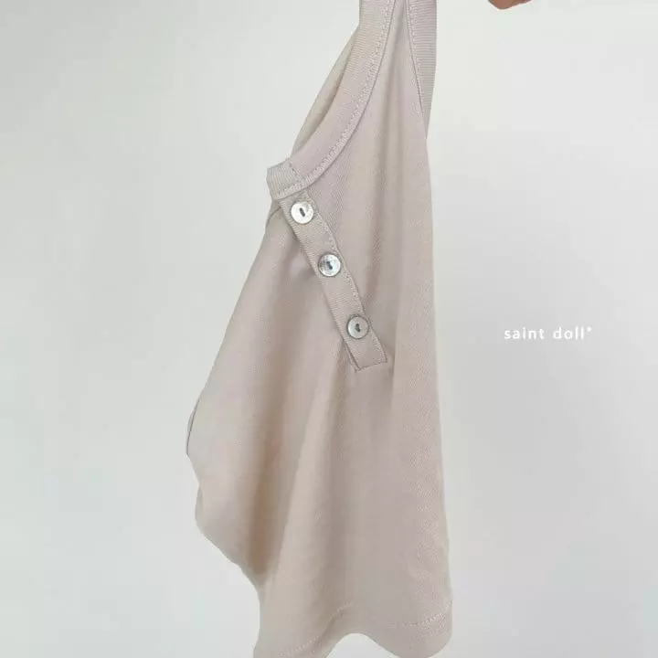Saint Doll - Korean Children Fashion - #childofig - Button Sleeveless - 2