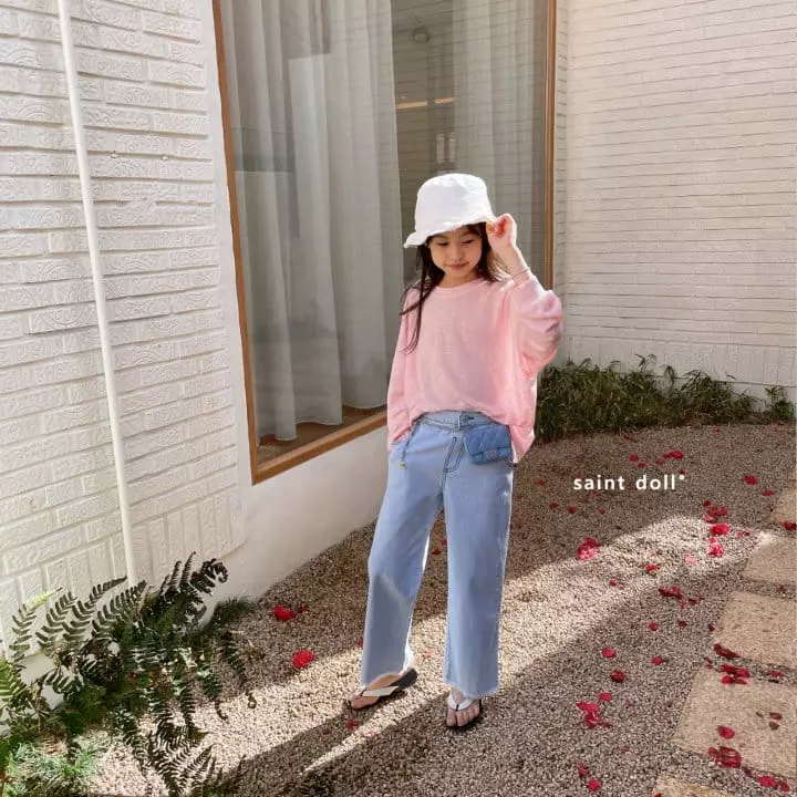 Saint Doll - Korean Children Fashion - #childrensboutique - Linen Loose Tee - 11