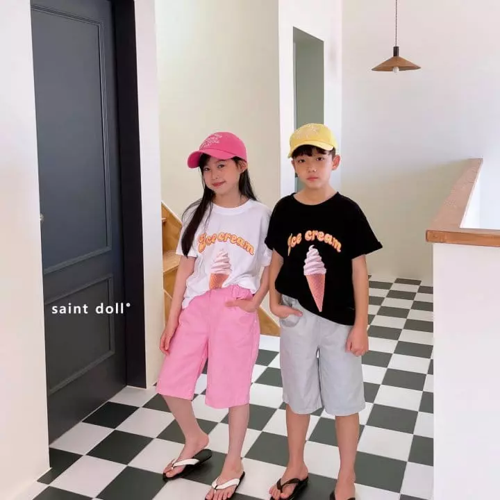 Saint Doll - Korean Children Fashion - #childrensboutique - Ice Cream Tee - 9