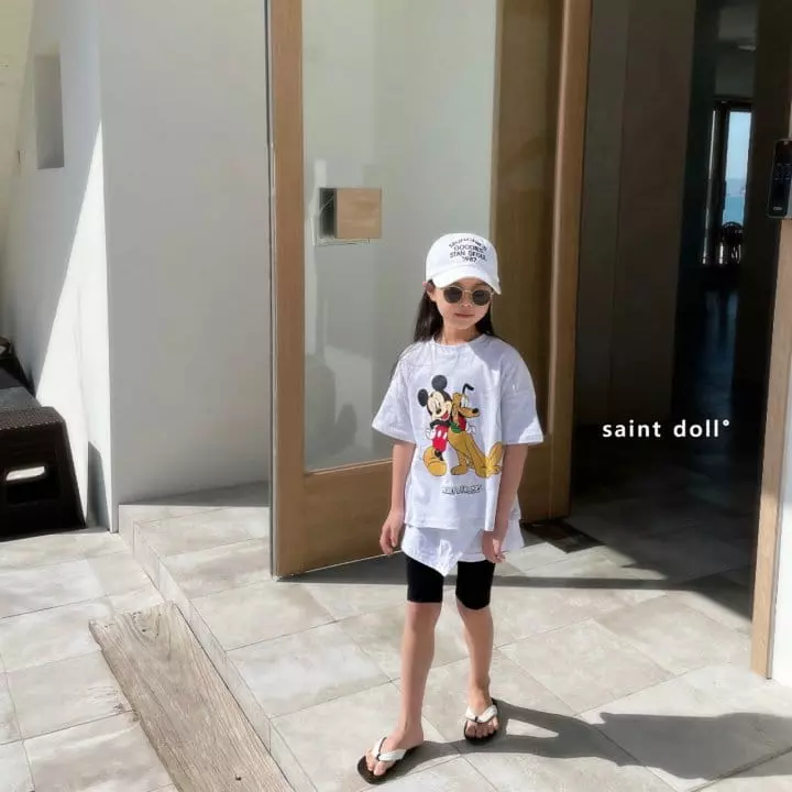 Saint Doll - Korean Children Fashion - #childrensboutique - Mickey And Goophy Tee - 6
