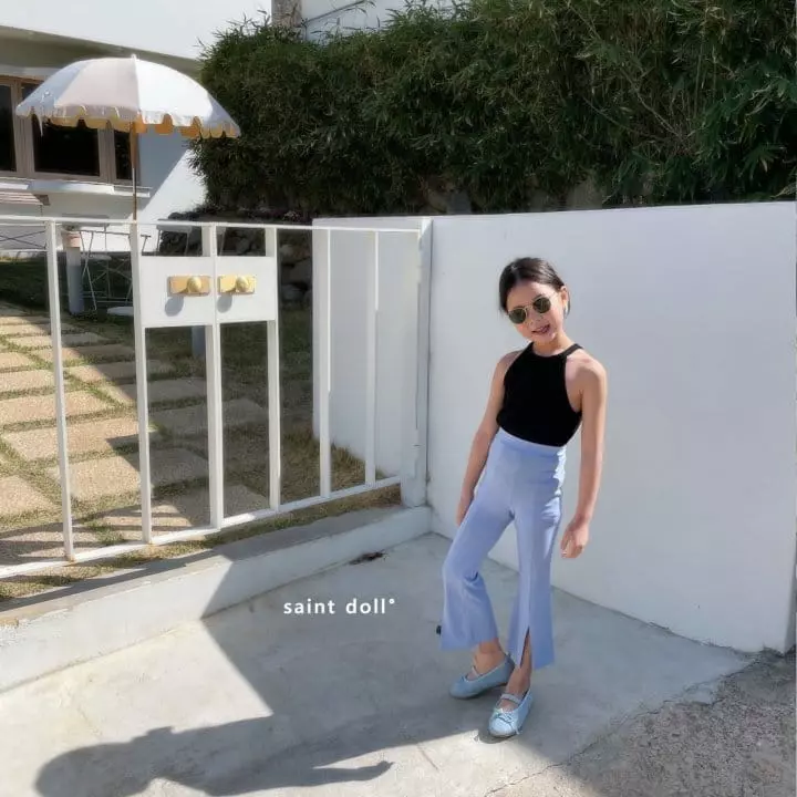 Saint Doll - Korean Children Fashion - #childrensboutique - Clarang Slit Wide Pants - 12