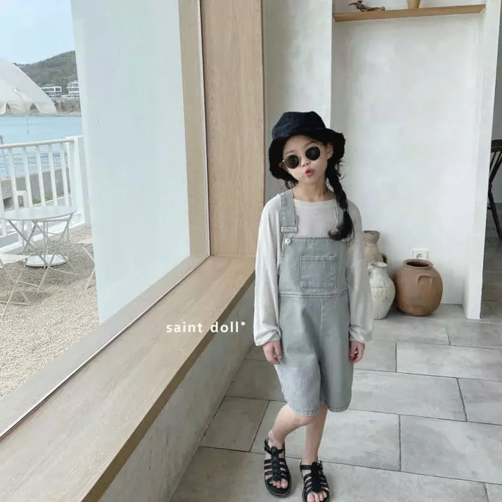 Saint Doll - Korean Children Fashion - #designkidswear - Linen Loose Tee - 12