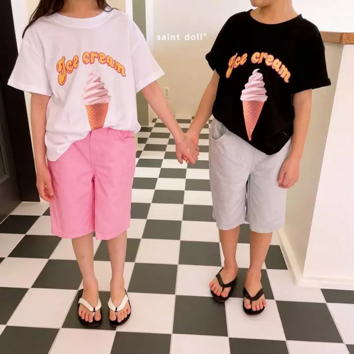 Saint Doll - Korean Children Fashion - #designkidswear - Ice Cream Tee - 10