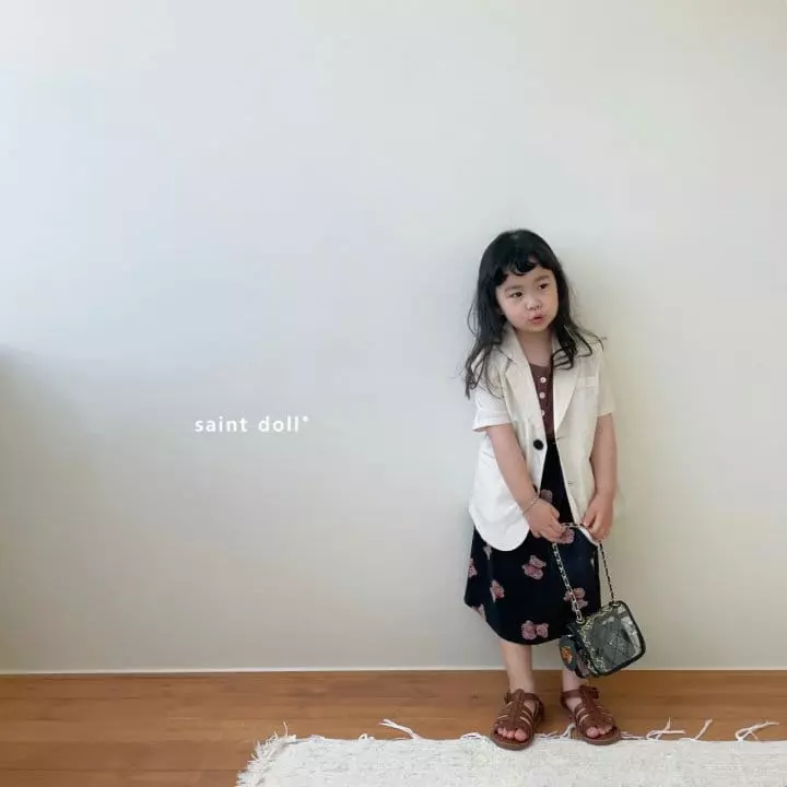 Saint Doll - Korean Children Fashion - #childrensboutique - Wrinkle Bear Skirt - 4