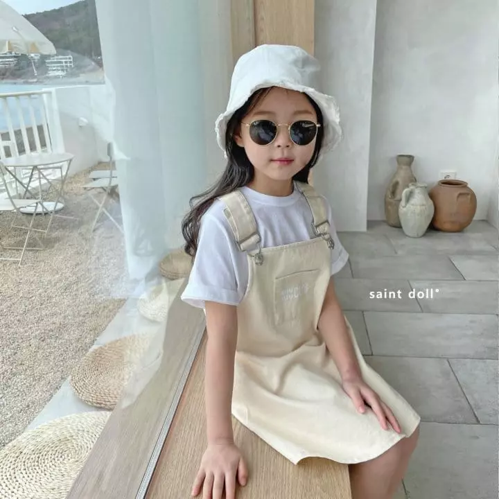 Saint Doll - Korean Children Fashion - #designkidswear - Miu Dungaress One-piece - 2
