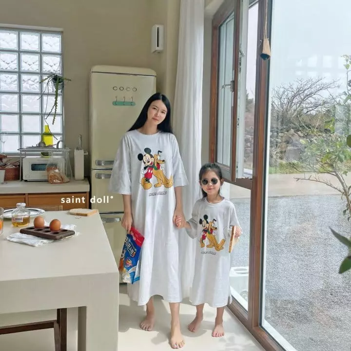 Saint Doll - Korean Children Fashion - #designkidswear - Mickey And Goophy One-piece with Mom - 12