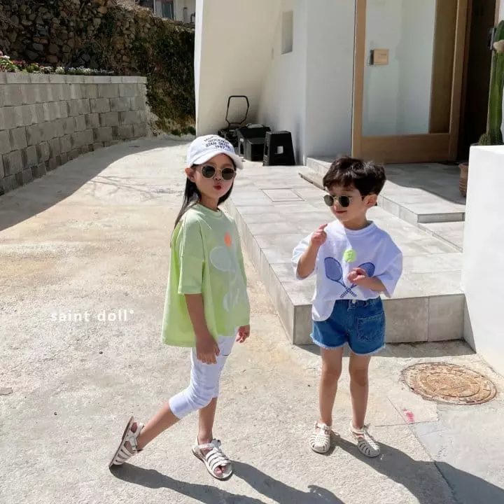Saint Doll - Korean Children Fashion - #discoveringself - Tennis Balpo Tee - 10