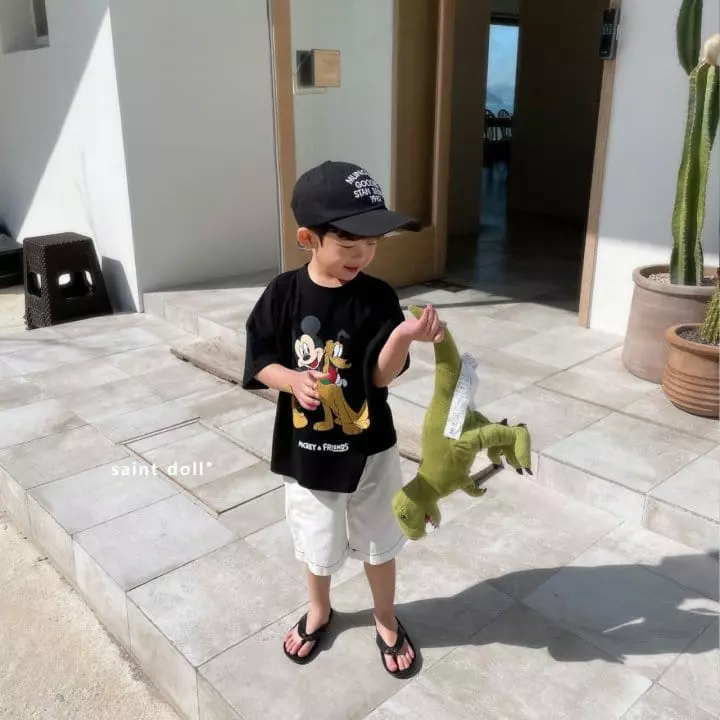 Saint Doll - Korean Children Fashion - #discoveringself - Mickey And Goophy Tee - 8