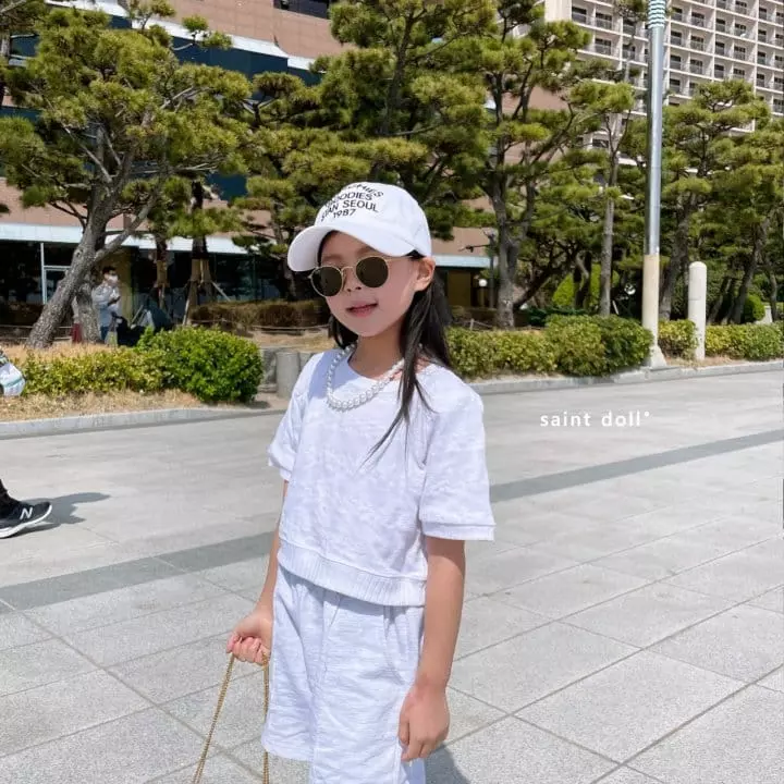 Saint Doll - Korean Children Fashion - #discoveringself - Juicy Crop Pad Tee with Mom - 6