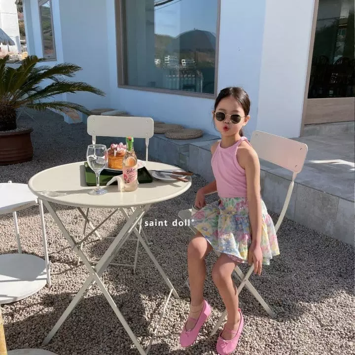 Saint Doll - Korean Children Fashion - #discoveringself - Flower Skirt Pants - 10