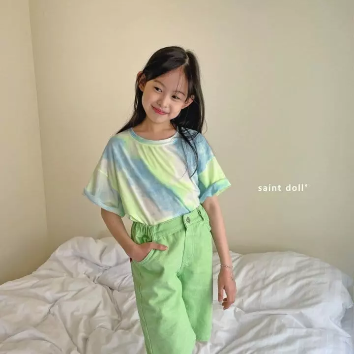 Saint Doll - Korean Children Fashion - #discoveringself - Water Paint Tee - 2