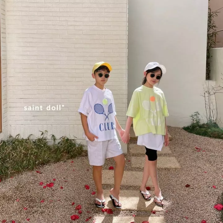 Saint Doll - Korean Children Fashion - #fashionkids - Tennis Balpo Tee - 11