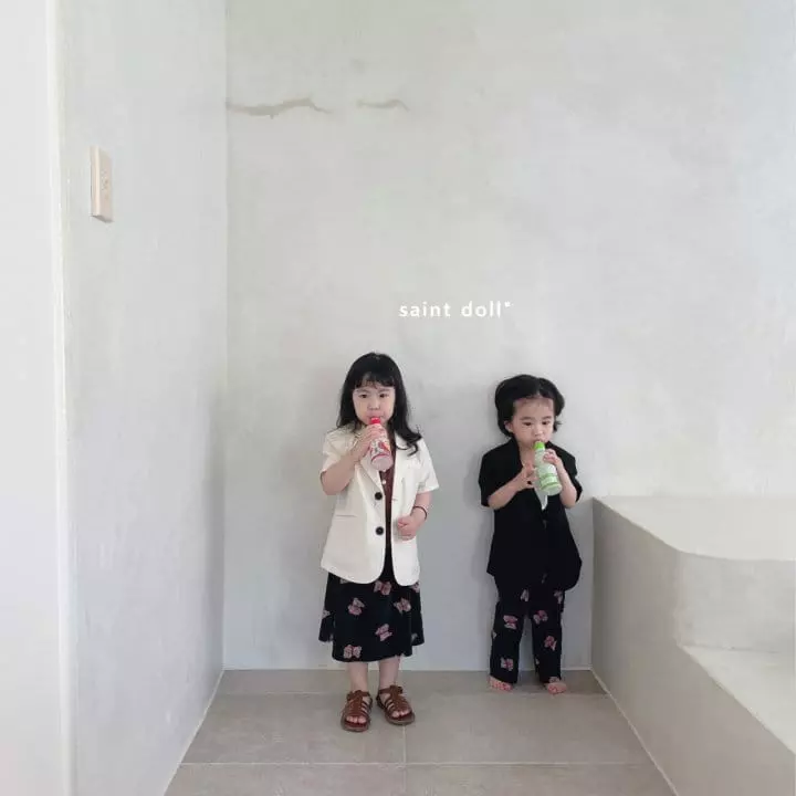 Saint Doll - Korean Children Fashion - #fashionkids - Wrinkle Bear Skirt - 6