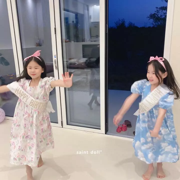 Saint Doll - Korean Children Fashion - #fashionkids - Water Color One-piece - 10