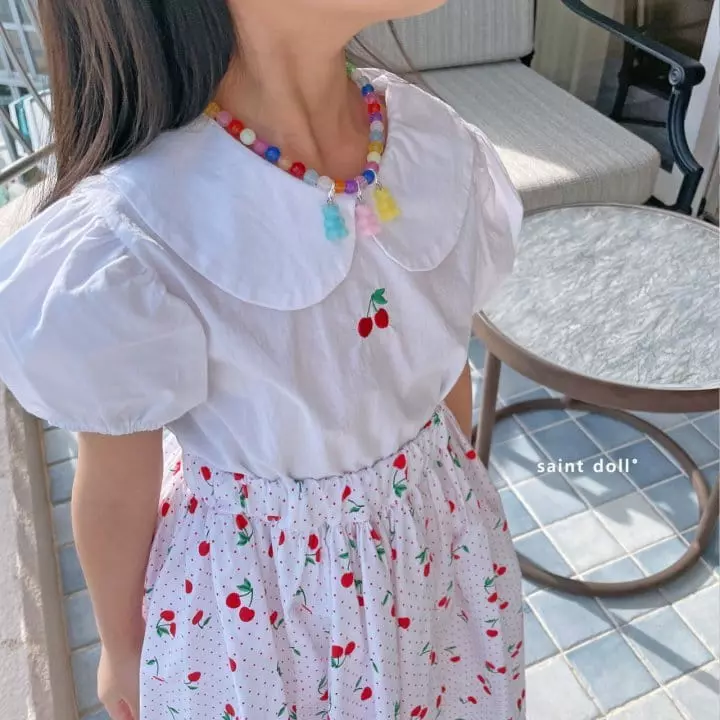 Saint Doll - Korean Children Fashion - #kidsshorts - Ando Embroidery Blouse - 7