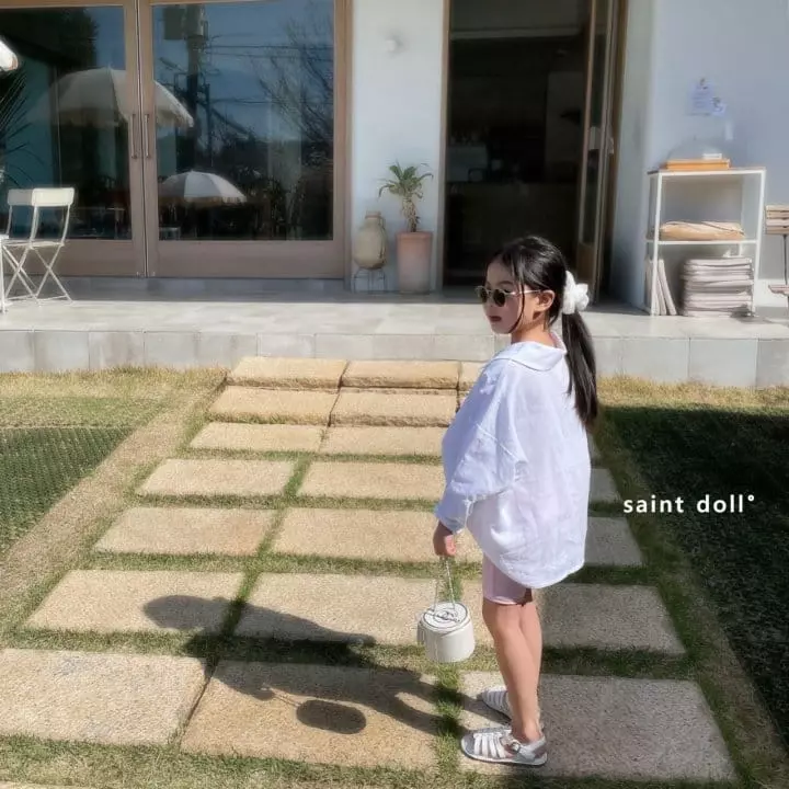 Saint Doll - Korean Children Fashion - #kidsshorts - Linen Shirt - 5