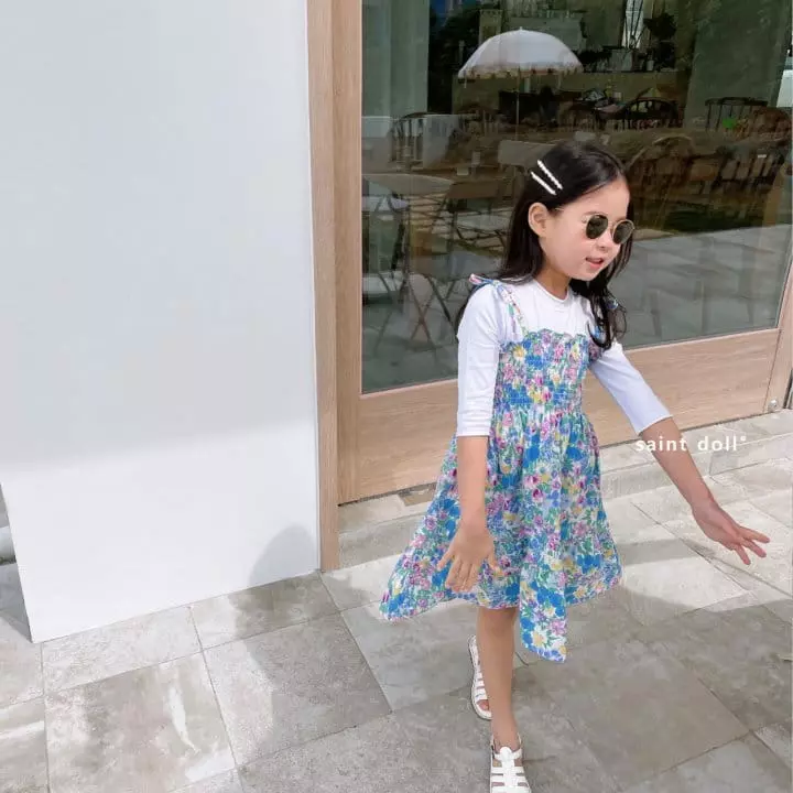 Saint Doll - Korean Children Fashion - #kidsshorts - Aloha String One-piece - 6