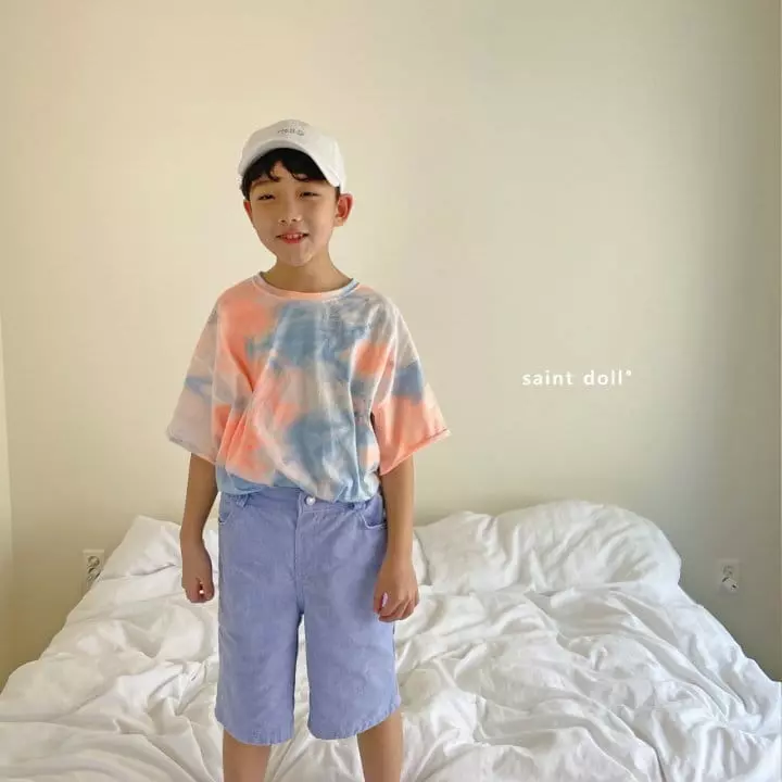 Saint Doll - Korean Children Fashion - #kidsstore - Water Paint Tee - 5