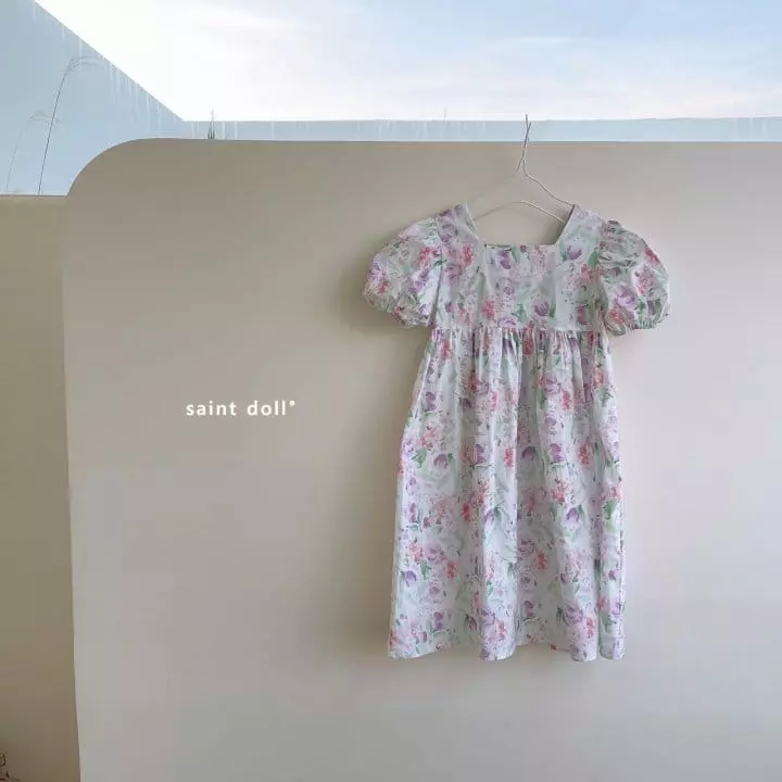 Saint Doll - Korean Children Fashion - #kidsstore - Water Color One-piece - 12