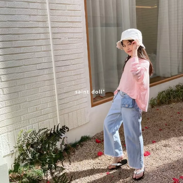 Saint Doll - Korean Children Fashion - #kidzfashiontrend - Linen Loose Tee - 3