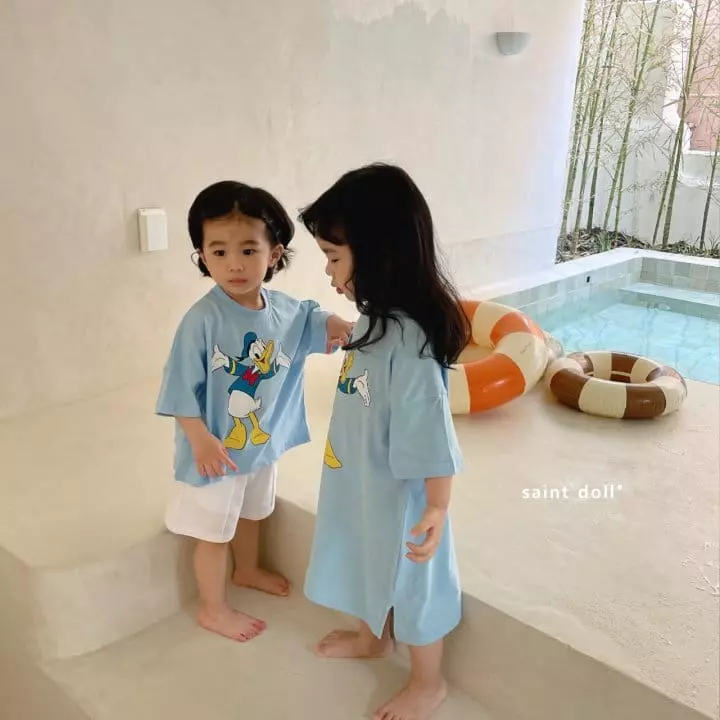 Saint Doll - Korean Children Fashion - #kidzfashiontrend - Donald Tee with Mom - 11