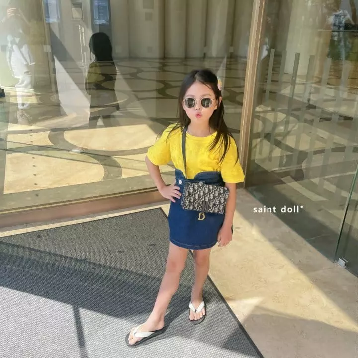 Saint Doll - Korean Children Fashion - #kidzfashiontrend - Juicy Crop Pad Tee with Mom - 10