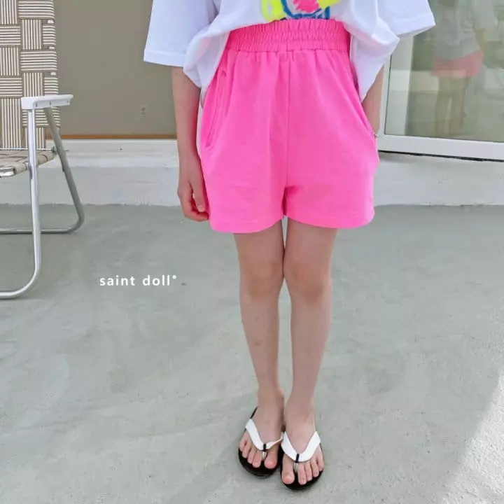 Saint Doll - Korean Children Fashion - #kidzfashiontrend - Neon Shorts with Mom - 3