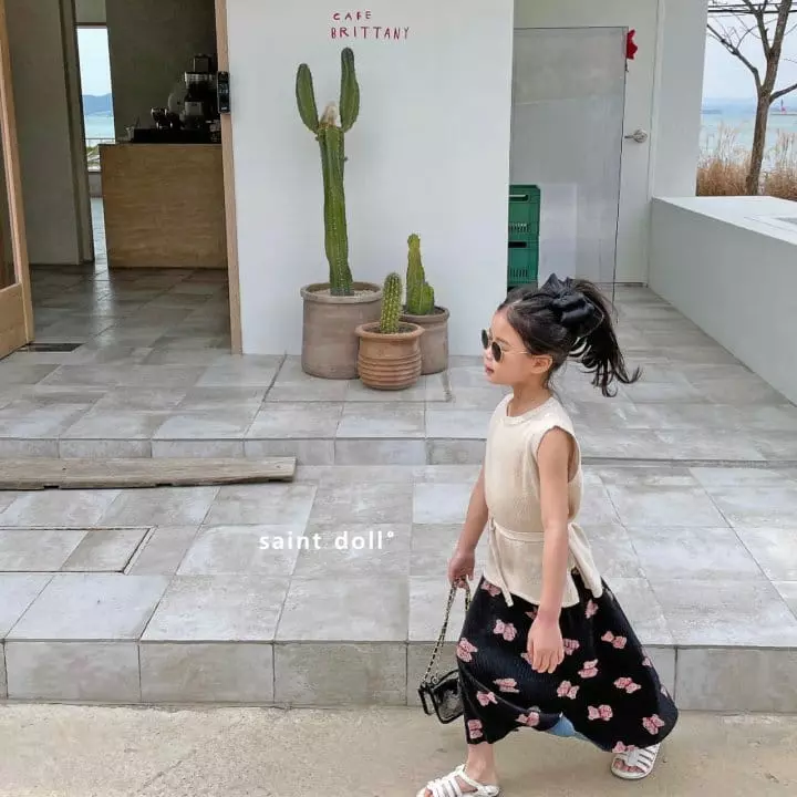 Saint Doll - Korean Children Fashion - #kidzfashiontrend - Wrinkle Bear Skirt - 9