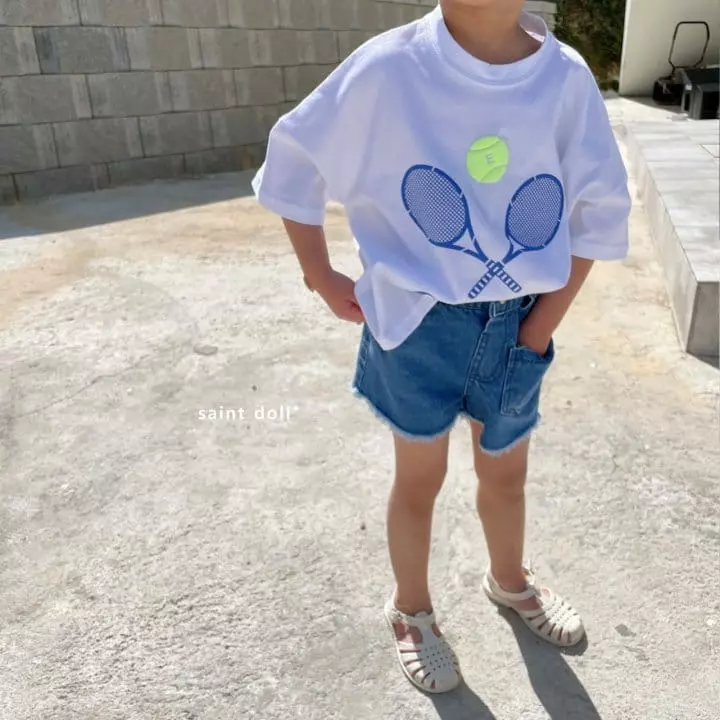 Saint Doll - Korean Children Fashion - #littlefashionista - Tennis Balpo Tee - 2