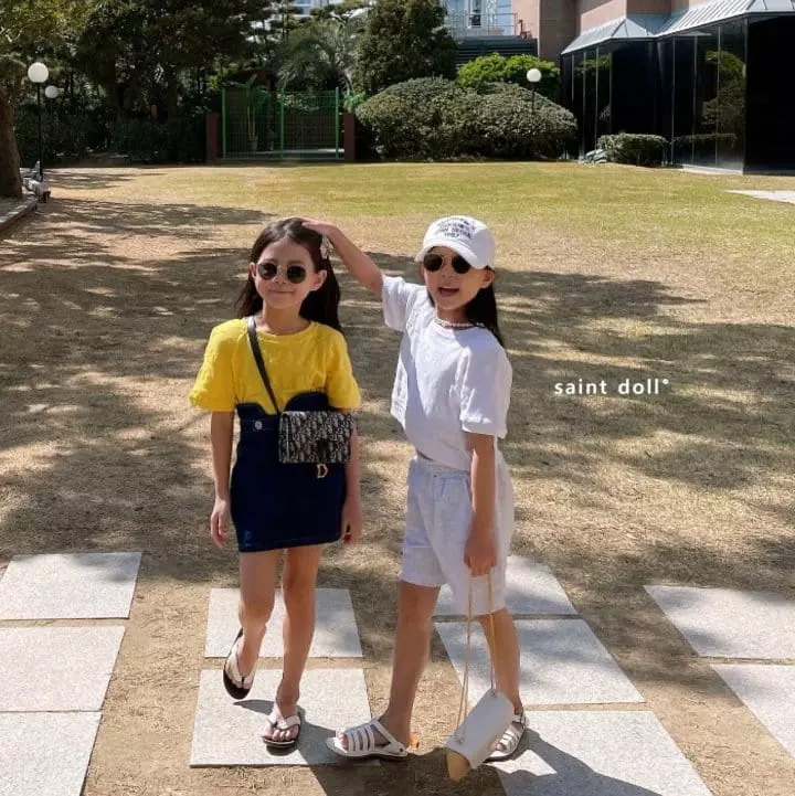 Saint Doll - Korean Children Fashion - #littlefashionista - Juicy Crop Pad Tee with Mom - 12