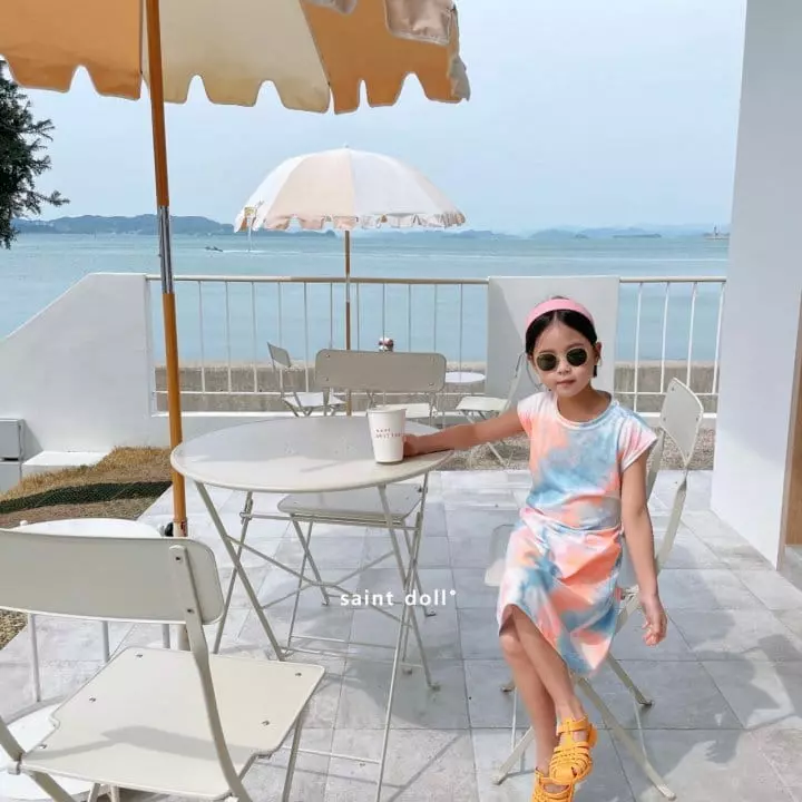 Saint Doll - Korean Children Fashion - #littlefashionista - Water Paint One-piece - 6
