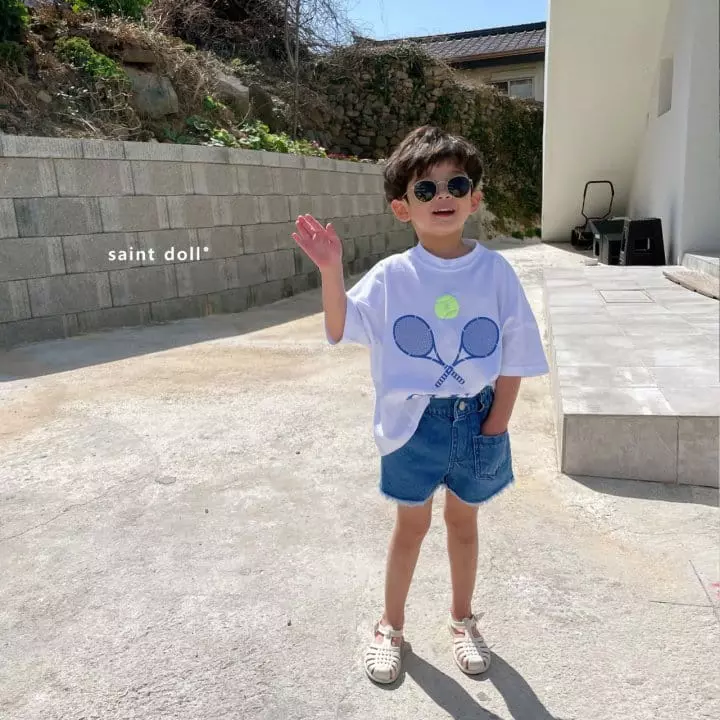Saint Doll - Korean Children Fashion - #magicofchildhood - Tennis Balpo Tee - 3