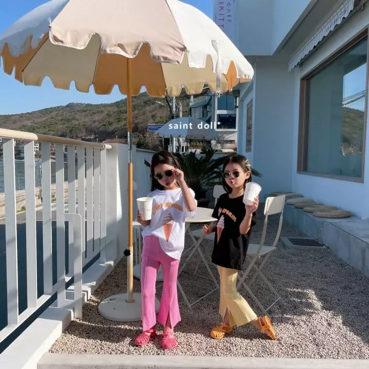 Saint Doll - Korean Children Fashion - #magicofchildhood - Clarang Slit Wide Pants - 5