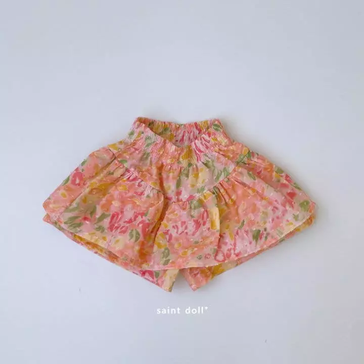 Saint Doll - Korean Children Fashion - #magicofchildhood - Flower Skirt Pants
