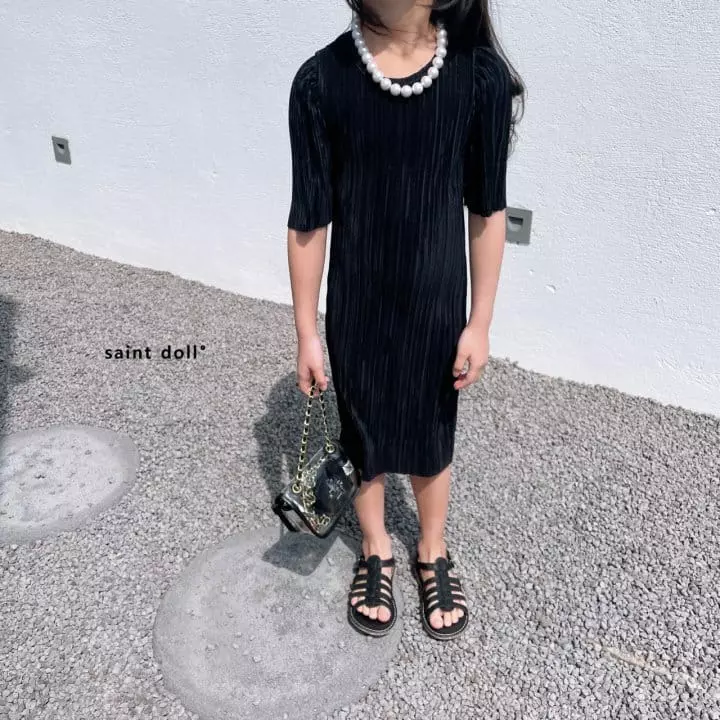 Saint Doll - Korean Children Fashion - #magicofchildhood - Pleats One-piece - 9
