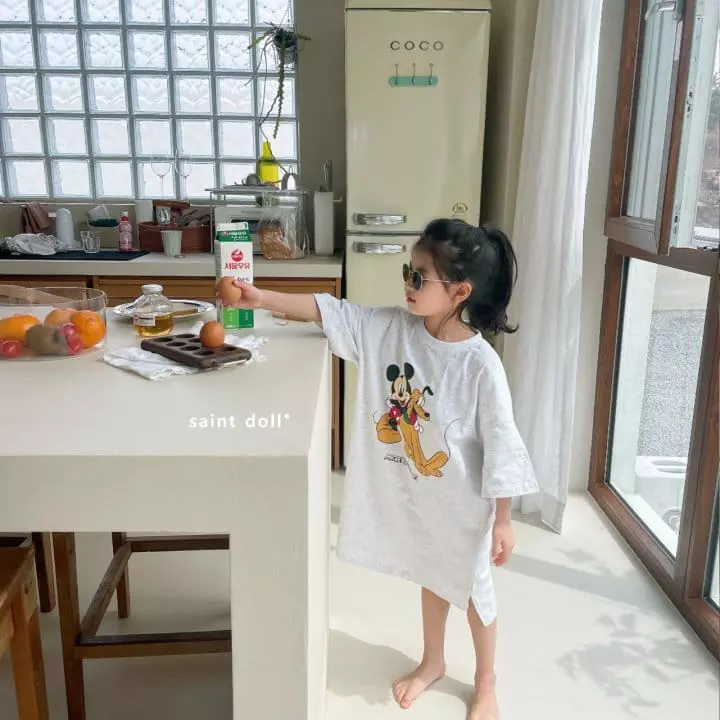 Saint Doll - Korean Children Fashion - #magicofchildhood - Mickey And Goophy One-piece with Mom - 6