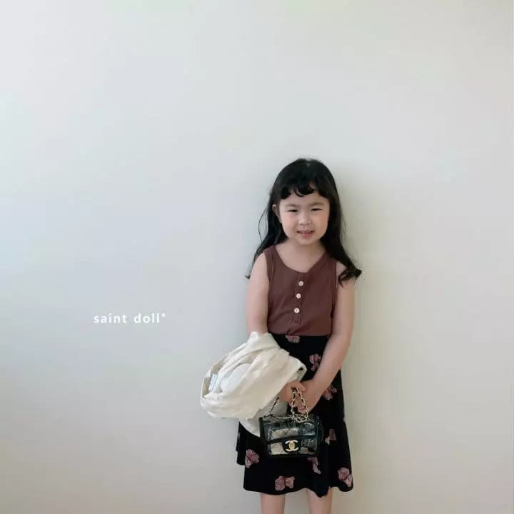 Saint Doll - Korean Children Fashion - #magicofchildhood - Button Sleeveless - 12