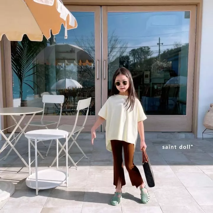 Saint Doll - Korean Children Fashion - #minifashionista - Clarang Slit Wide Pants - 6