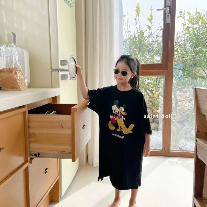 Saint Doll - Korean Children Fashion - #minifashionista - Mickey And Goophy One-piece with Mom - 7