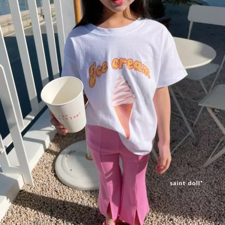 Saint Doll - Korean Children Fashion - #prettylittlegirls - Ice Cream Tee - 6
