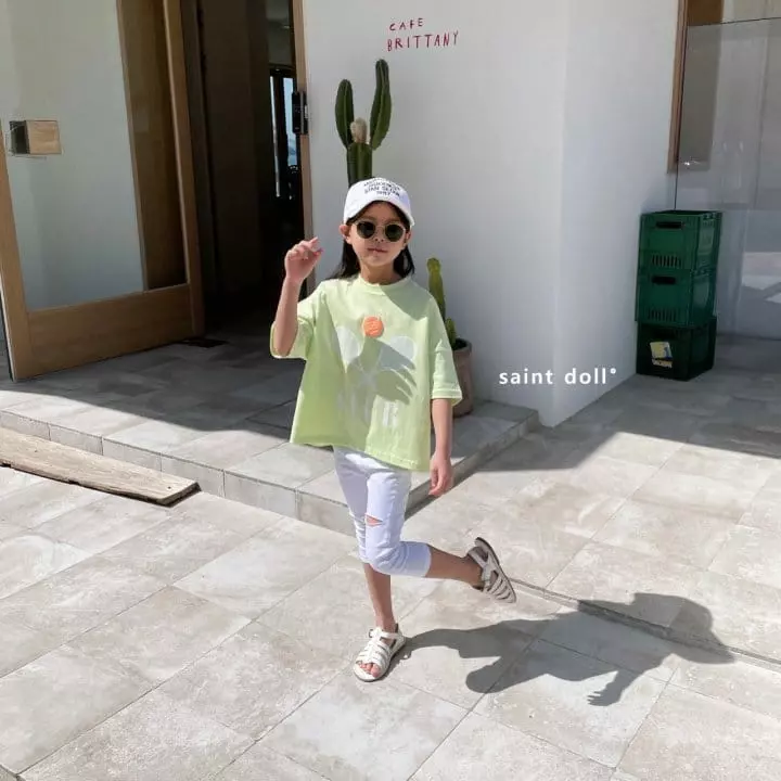 Saint Doll - Korean Children Fashion - #prettylittlegirls - Tennis Balpo Tee - 5