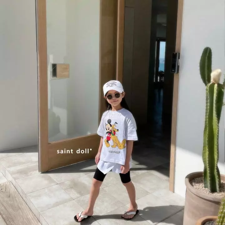 Saint Doll - Korean Children Fashion - #prettylittlegirls - Mickey And Goophy Tee - 3