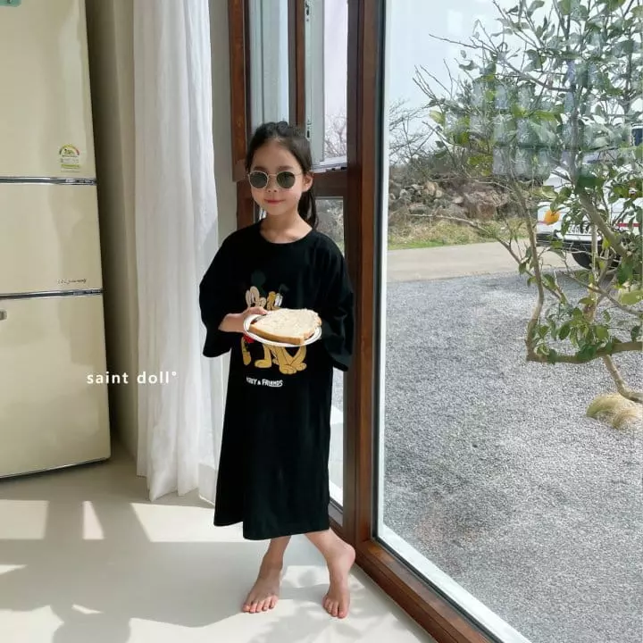 Saint Doll - Korean Children Fashion - #prettylittlegirls - Mickey And Goophy One-piece with Mom - 8
